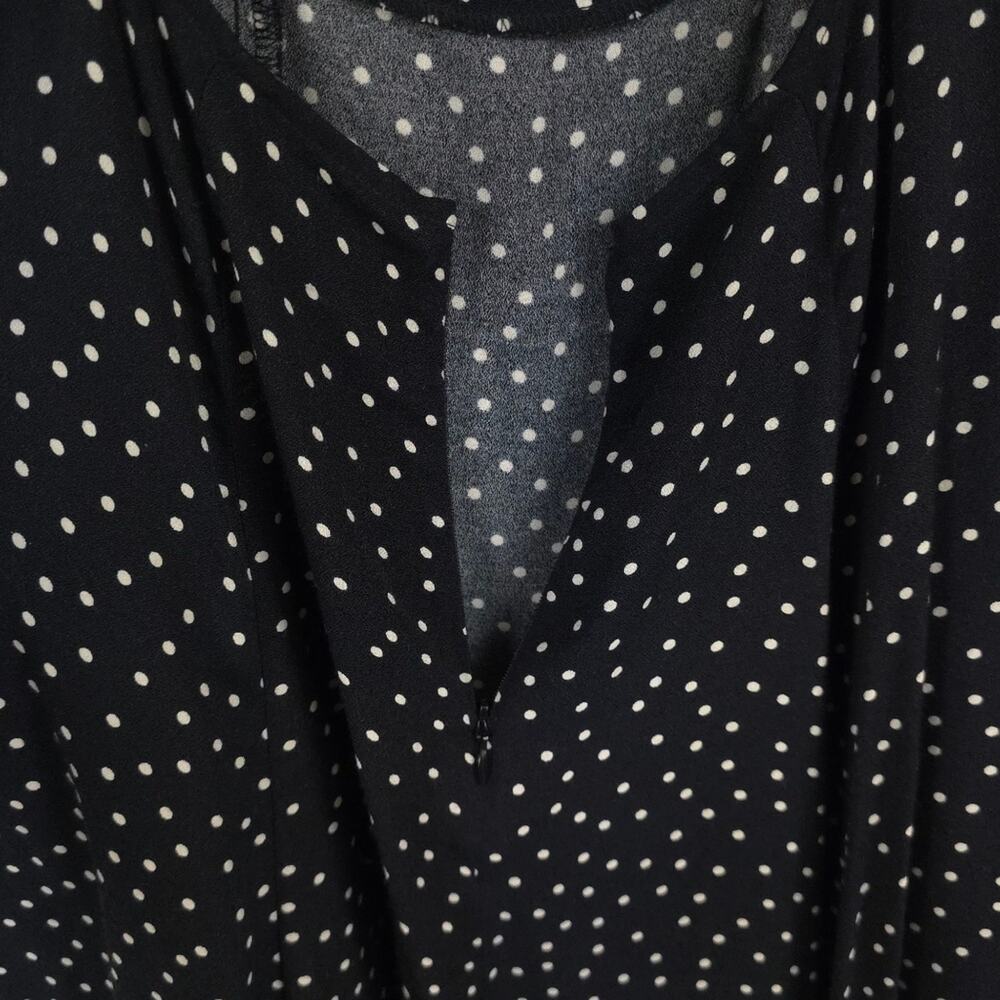 Reformation Elio Mini Dress Polka Dot Print Flutter Cap Sleeve - Picture 9 of 13